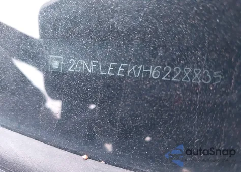 2017 Chevrolet Equinox Ls из США, поврежденный, VIN 2GNFLEEK1H6228835